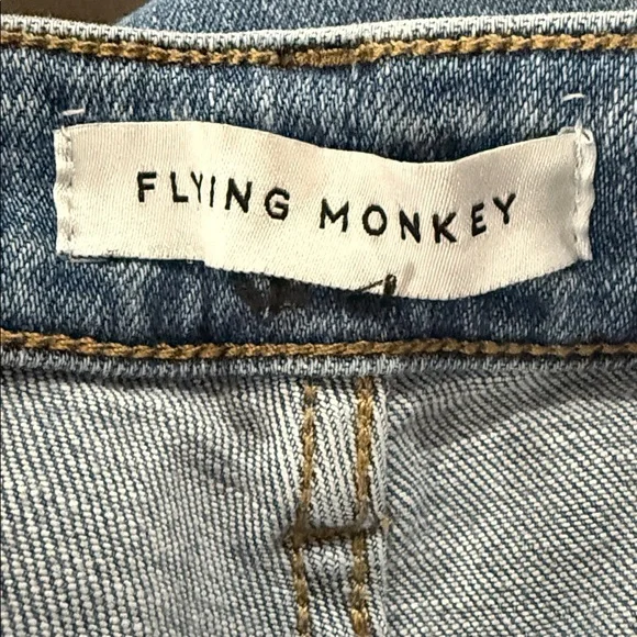 Flying Monkey Sky Blue Denim Pants - Picture 7 of 9